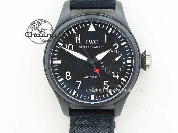 MIROTIME 0118 Pilot Chrono SS IW387809 ZF 1:1 Best Edition Silver Dial On SS Bracelet A Trendsetting 7327